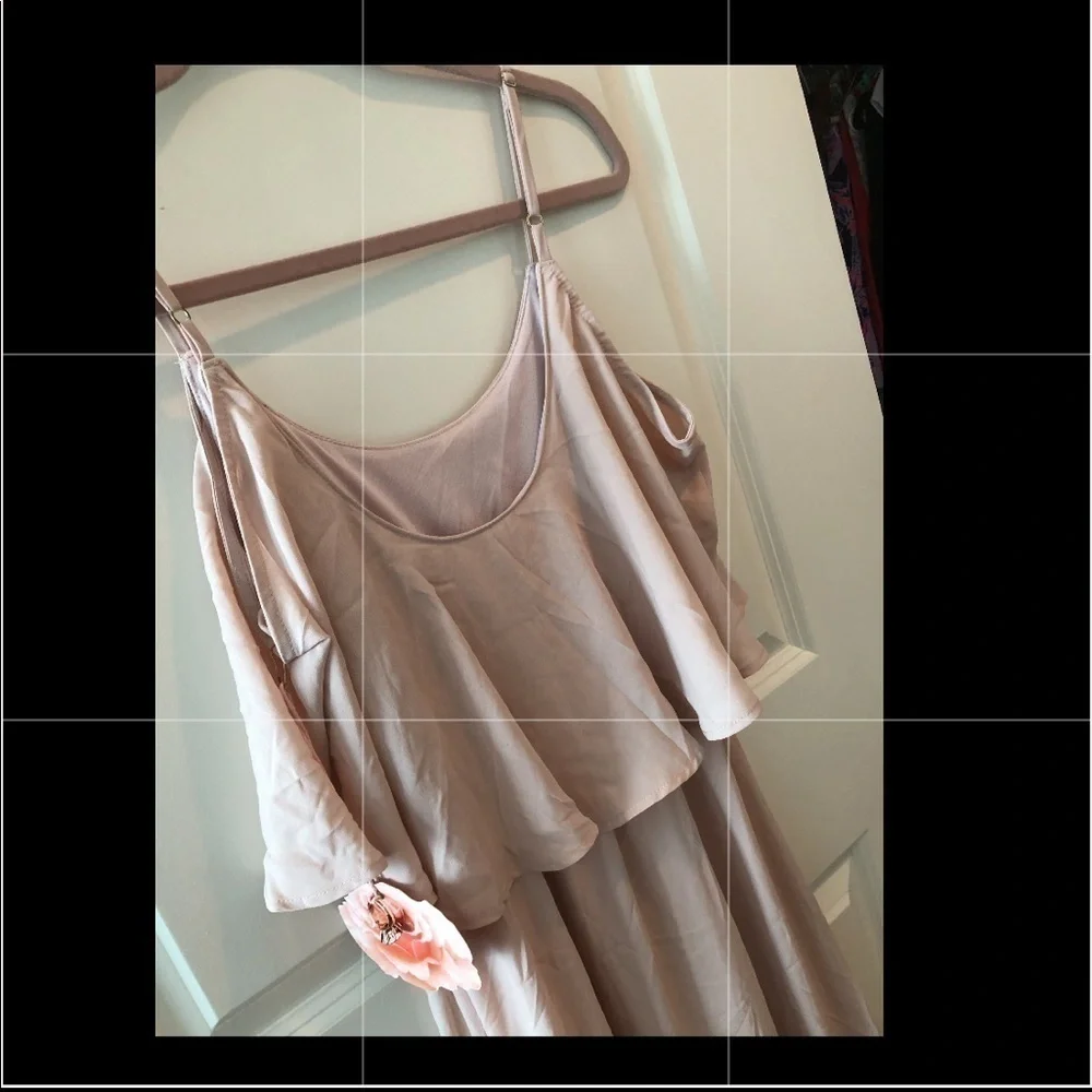 Show Me Your Mumu Caitlin Ruffle Maxi Dress NWT